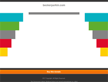 Tablet Screenshot of beckerparkin.com